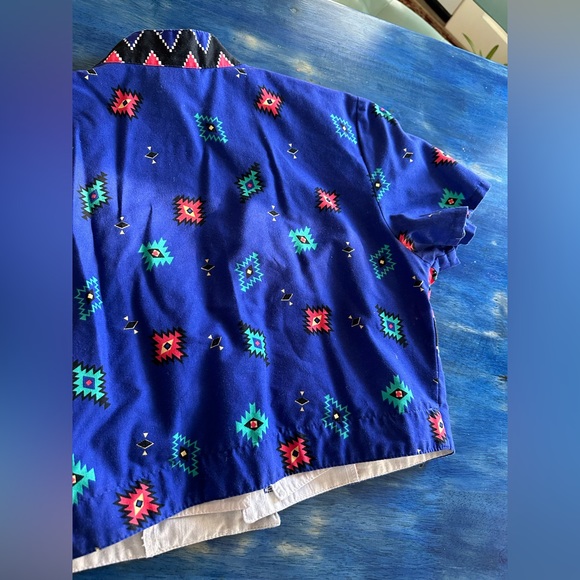 Vintage RoughRider Cowboy Cowgirl Button Crop 🤠 firm price ❤️🔥❤️🔥 - Picture 10 of 15